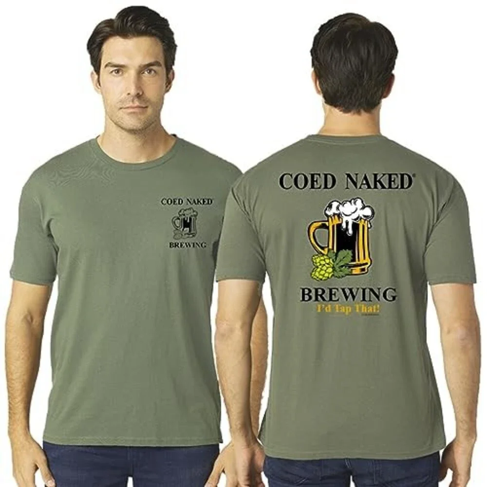 COED Naked Brewing T-Shirt, Artichoke, X-Large